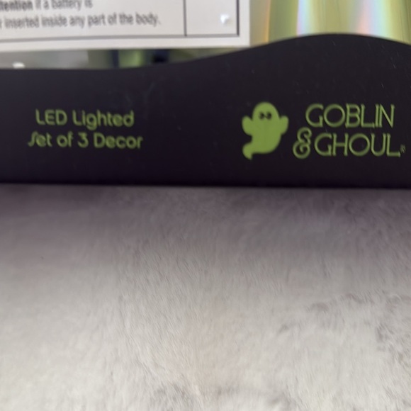 ✨NEW👻Goblin and Ghoul Halloween Ghosts LED Trio Decor👻 - Picture 6 of 6